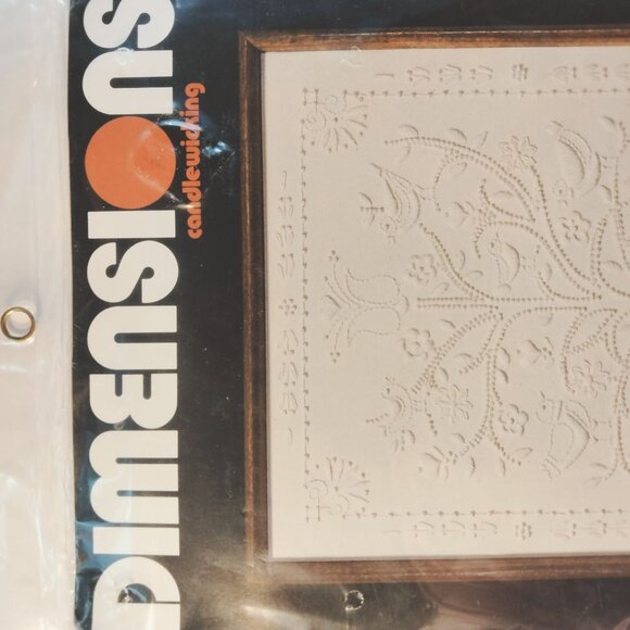 Dimensions Candlewicking Kit Americana Tree Of Life 1983 12x12 Frame Size - Picture 6 of 8